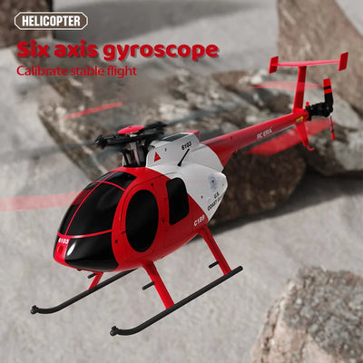 Helicóptero RC ERA 1:28 C189 Bird RC MD500 Simulación de doble sin escobillas Giroscopio de 6 ejes Modelo de simulación Juguetes